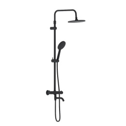 Душевая система с термостатом Damixa Jupiter (977810300) черный