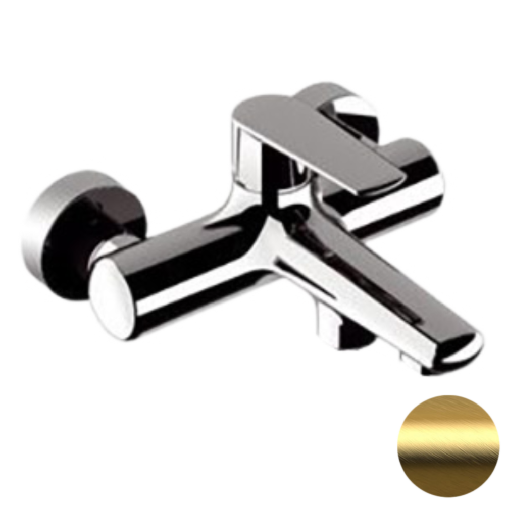 Фото Смеситель для ванны Remer Vanity V05BG, золото брашированное