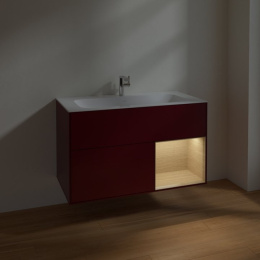 Villeroy Boch Finion F040PCHB Тумба под раковину 996х498 мм (oak veneer/peony matt)