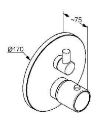 Фото Смеситель для душа Kludi O-cean (388250545)