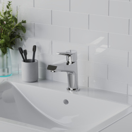 Фото Смеситель для раковины Paini Messina MECR205N35 хром