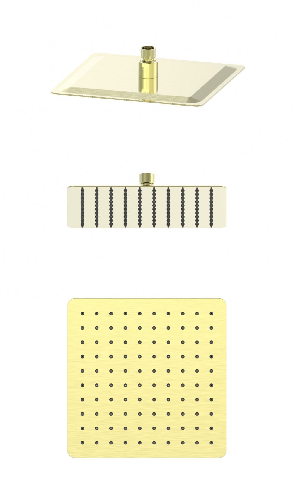 Верхний душ Wonzon&Woghand (WW-88DP06-BG) Золото