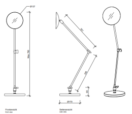 Зеркало косметическое Decor Walther Round (0102800), хром