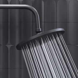 Душевая система с термостатом Damixa Jupiter (977810300) черный