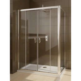 Душевая дверь в нишу Radaway Premium Plus DWD 180 профиль Хром стекло Фабрик 33373-01-06N