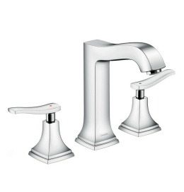 Смеситель для раковины на 3 отверстия 31331000 Hansgrohe Metropol Classic (хром)