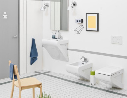 Раковина 55 см ArtCeram La Fontana (LFL002 01 51) белый