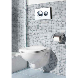 Комплект унитаза Vitra Normus 6855B003-0101 с крышкой 800-003-001 и инсталляцией 700-1873 с сиденьем