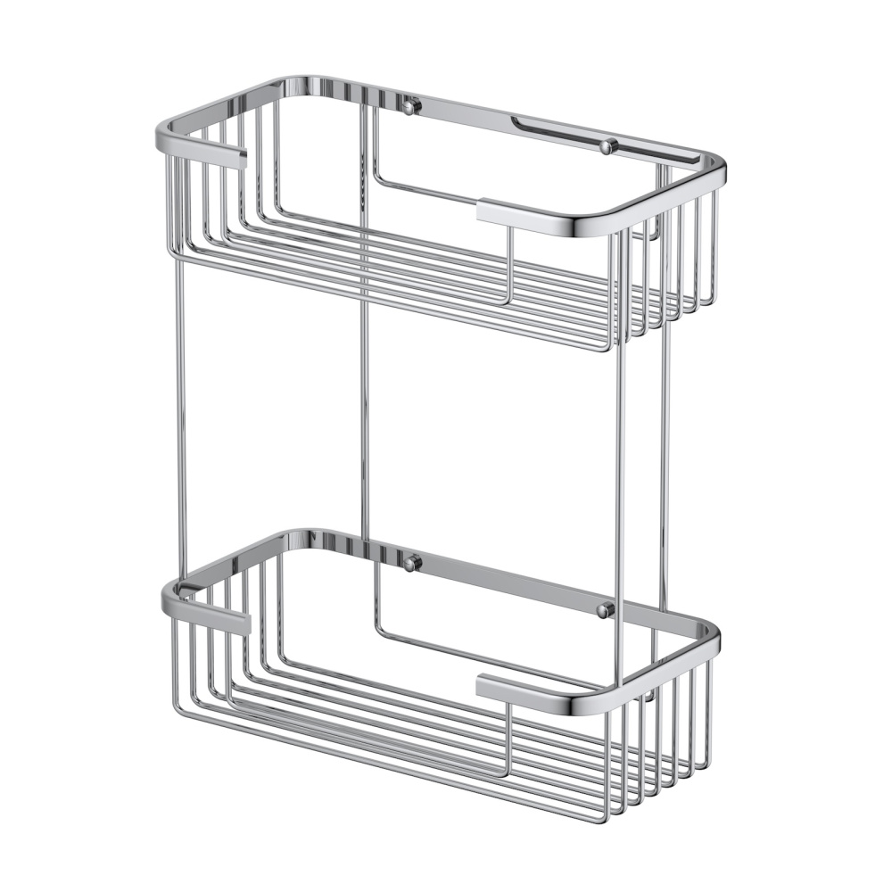 Фото Полка двойная Timo Saona 13083/00 хром