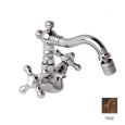 Daniel Revival Decora V6400YC 92 Смеситель для биде, с донным клапаном, медь/декор светлая медь