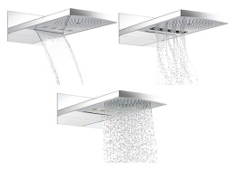 Комплект Hansgrohe Raindance Rainfall AIR 28411000, 548х280 мм, 3 режима струи