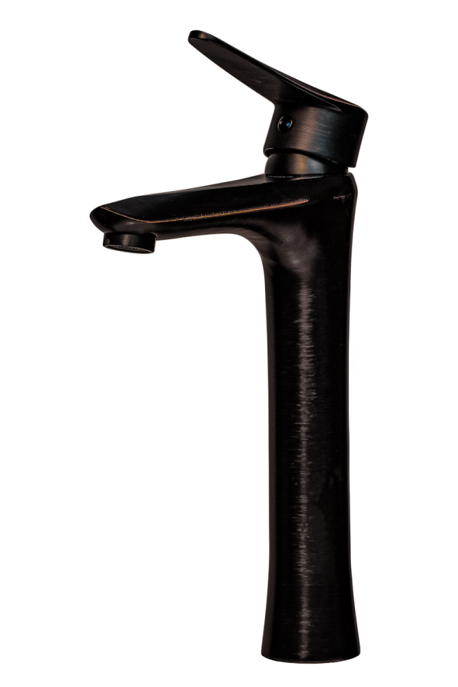 Фото Смеситель для раковины ПСМ-ПРОФСАН PSM-301-6 STEEL высокий тип См-УмОЦБА Черный-бронза