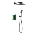 Душевая система встроенная с термостатом Timo Petruma SX-5059/03SM черный