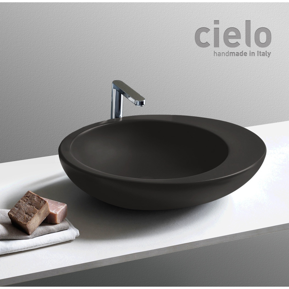 Ceramica CIELO Le Giare LGLA60LV - Раковина накладная на столешницу 60*45 см (Lavagna)