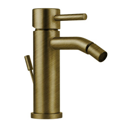 Фото Смеситель для биде, высоким изливом, с донным клапаном Giulini Futuro Hi бронза матовый F6547ABROP