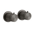 Смеситель для душа Gessi 316 Bath-Shower 54236#707, Black Metal Brushed PVD