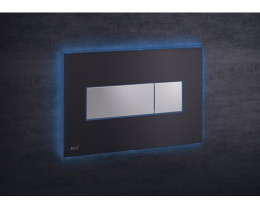 Кнопка смыва AlcaPlast (M1475-AEZ111) черный