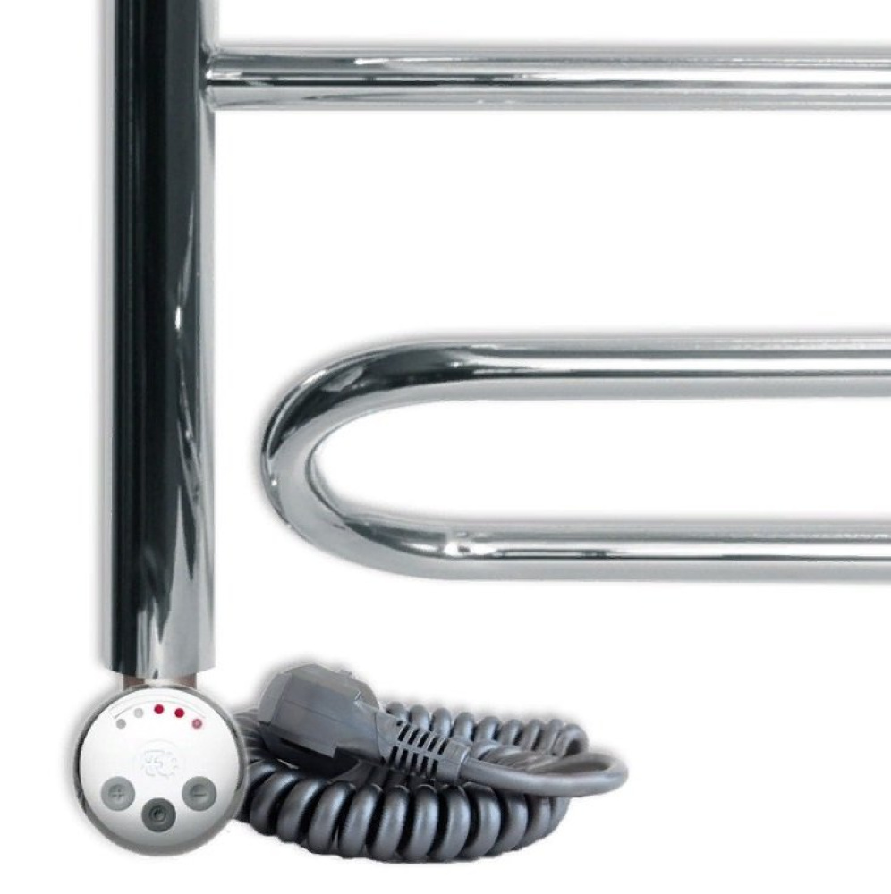 Фото Полотенцесушитель электрический Ника Curve ЛZ/ВП, левый тэн ЛЗ ВП 80/50 лев