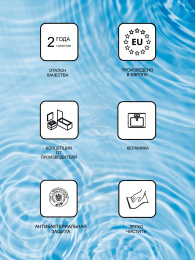 Фото Сдвоенный умывальник Ravak  (XJG01112000), белый