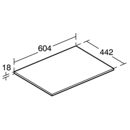 Столешница 60 см Ideal Standard CONNECT AIR E0848VY