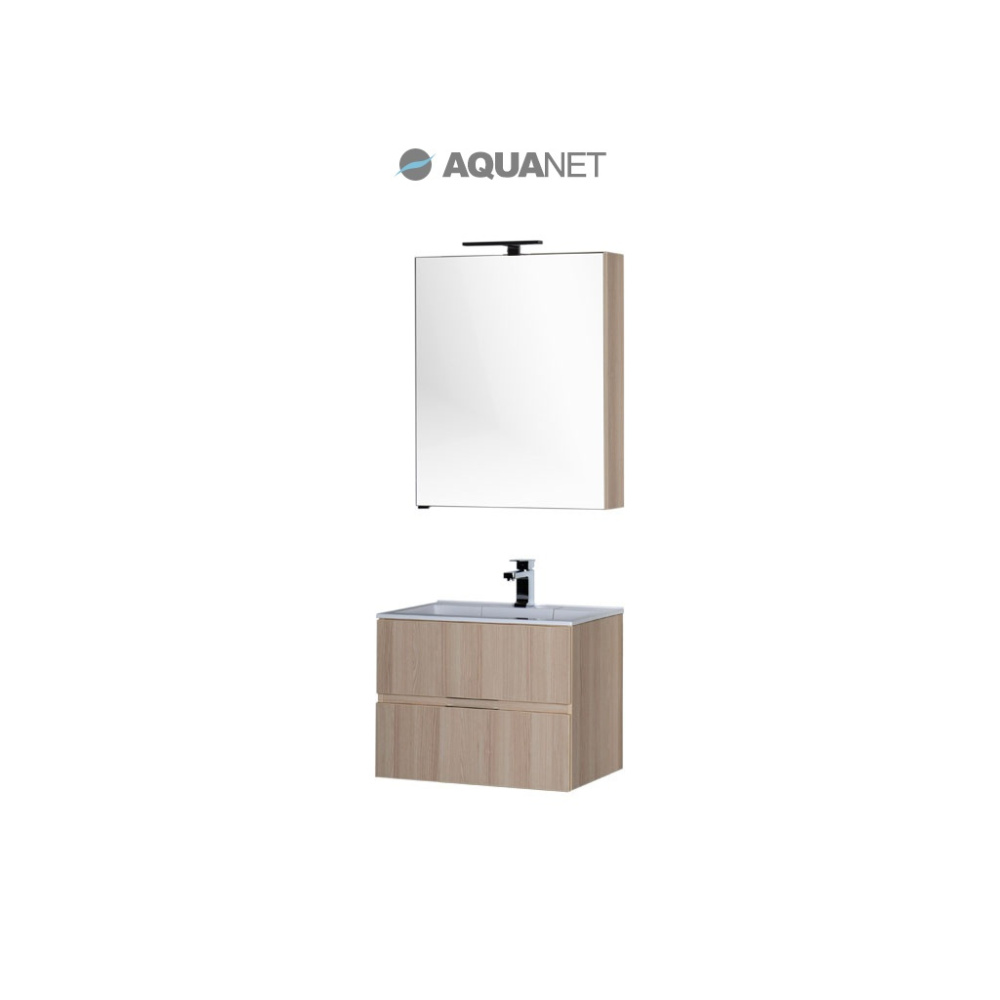 Мебель для ванной Aquanet Алвита 70 ясень коимбра