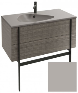 Тумба под раковину Jacob Delafon Nouvelle Vague 100 см, EB3032-M54, цвет - серый титан матовый