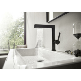 Смеситель для раковины Hansgrohe Finoris (76063670) чёрный матовый