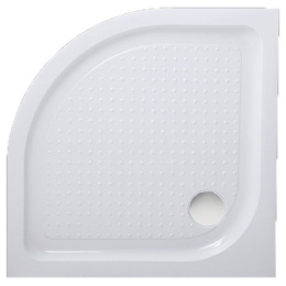 Душевой поддон BelBagno TRAY-BB-R-85-550-15-W 85 x 85 см с сифоном, четверть круга