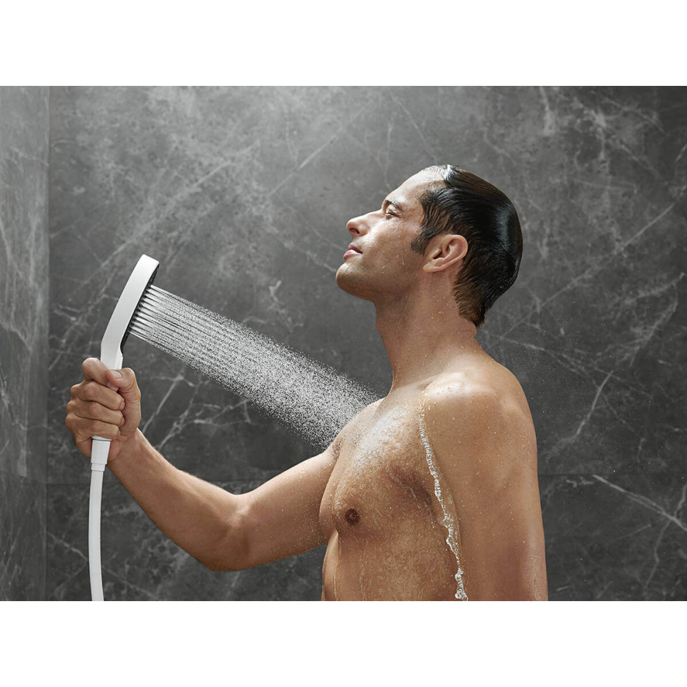 Ручной душ Hansgrohe Rainfinity (26865700) матовый белый