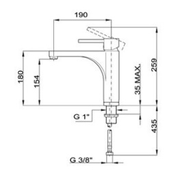 Teka Cuadro 3891925 Смеситель для мойки