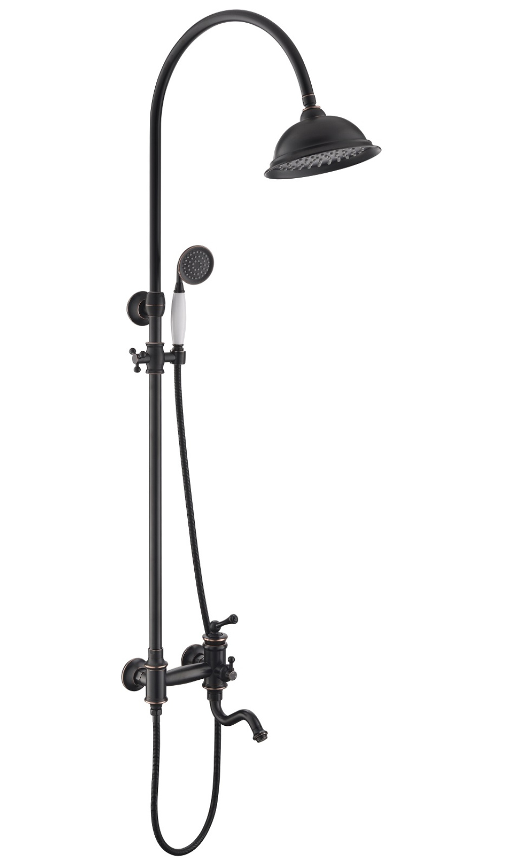 Фото Душевая система Timo Adelia (SX-6010/04) черный