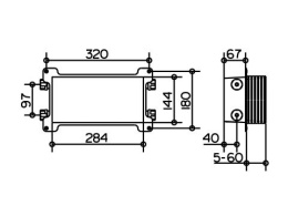 Фото Встраиваемая функциональная часть Keuco MeTime_spa 56162000072
