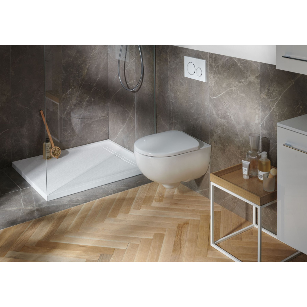 Geberit Renova 500.122.TC.R Комплект инсталляция и унитаз подвесной стандартные, цвет унитаза: белый