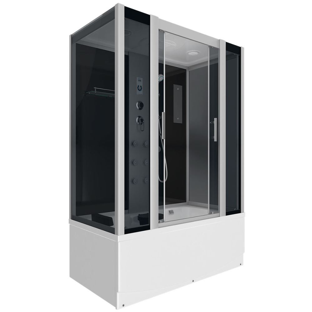 Душевая кабина 168x80x215 Erlit (ER4517TP-C4) , Поддон высокий
