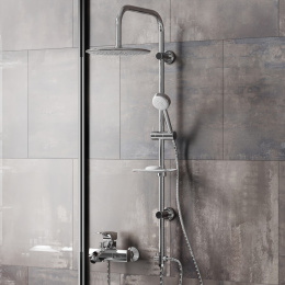 Фото Душевая система Paini RS 50CR191B0RS1P3 хром