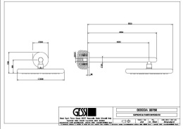 Верхний душ Gessi Goccia (33756#031) хром