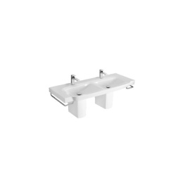 Раковина двойная 5126D0R2 VILLEROY&BOCH SENTIQUE, 1300х520 мм