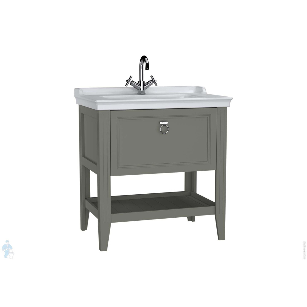 Раковина 79,5 см Vitra Valarte (7802B003-0001) белый