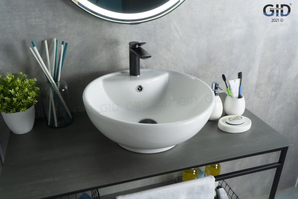 Раковина накладная Gid N9001