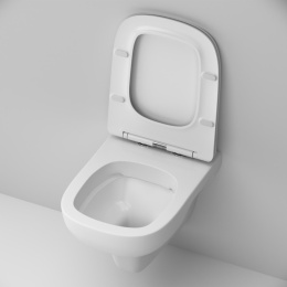 Фото Подвесной унитаз с сиденьем микролифт Am.Pm X-Joy (C85A1702SC) Белый