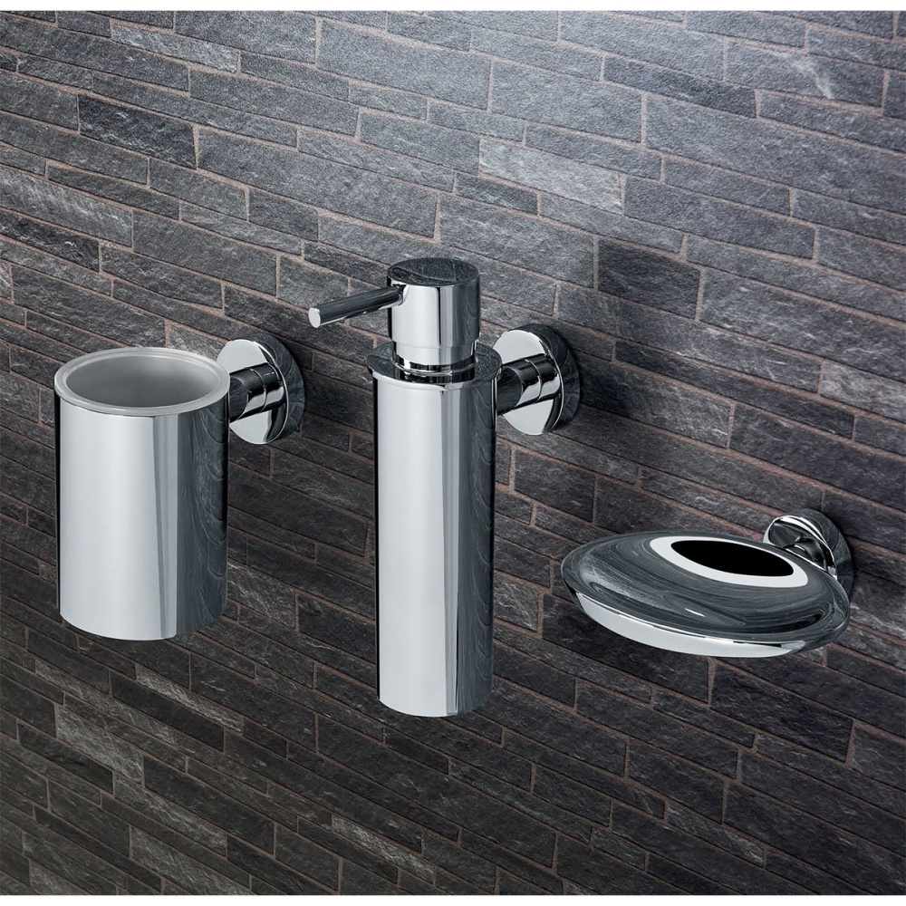 Металлическая мыльница Colombo Design PLUS W4901.BM (цвет: белый матовый)