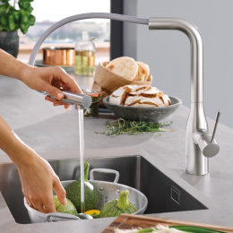 Grohe Essence New 30270DC0 Смеситель для кухни, выдвижной излив
