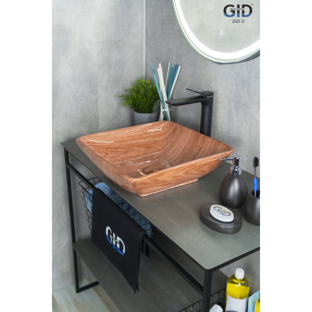 Раковина накладная Gid Mnc180
