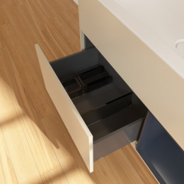 Villeroy Boch Finion G040HGHH Тумба под раковину 996х498 мм (midnight blue matt/sand matt)