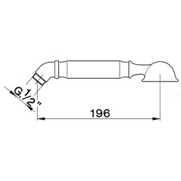 Фото Душевая лейка Cisal Shower DS0141102A, никель