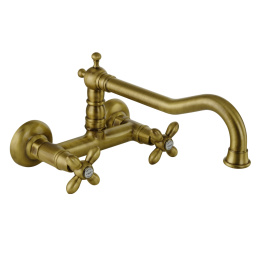 Фото Migliore Princeton plus 18200 Смеситель для кухни настенный бронза