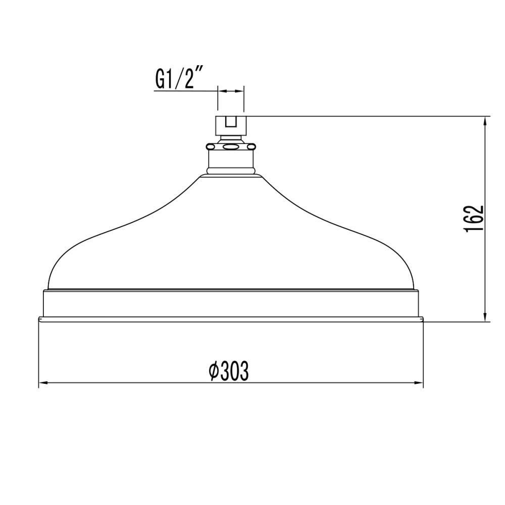 Верхний душ Lemark (LM9830B)