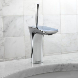 Фото Смеситель для раковины Hansgrohe PuraVida (15074400) хром, белый