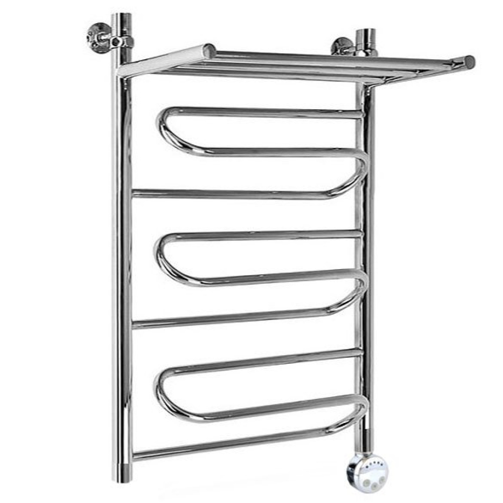 Фото Полотенцесушитель электрический Ника Curve ЛZ/ВП, правый тэн ЛЗ ВП 80/50 прав