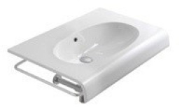 Фото Раковина подвесная Globo Bowl+ (BP080.BI) белый